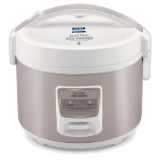 Kent 16014 Electric Rice Cooker  (5 L, Ivory, Brown)